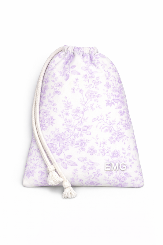 In Bloom Grip Bag - Violet