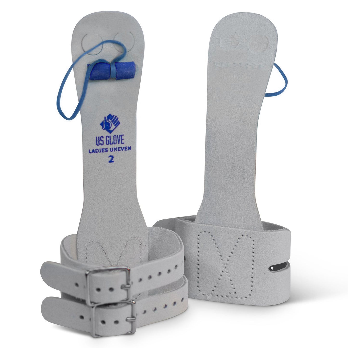 US GLOVE HOT SHOT DOUBLE BUCKLE - LEATHER CUFF GYMNASTICS GRIPS