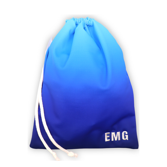 Blue Ombre Grip Bag