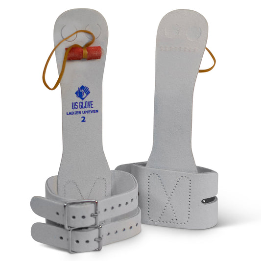 US GLOVE HOT SHOT DOUBLE BUCKLE - LEATHER CUFF GYMNASTICS GRIPS