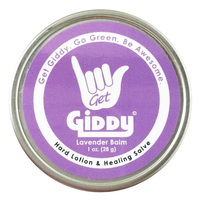 GIDDY Lavender Hard Lotion, Balm & Salve