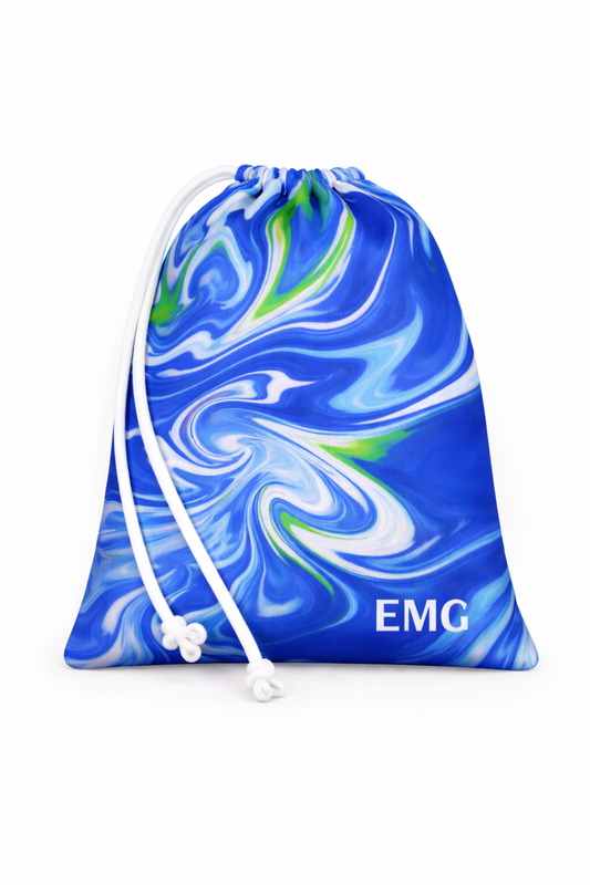 Blue Marble Grip Bag