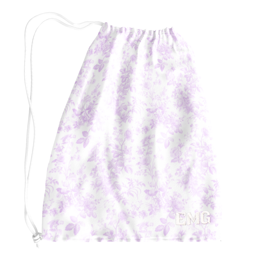 In Bloom Grip Bag - Violet
