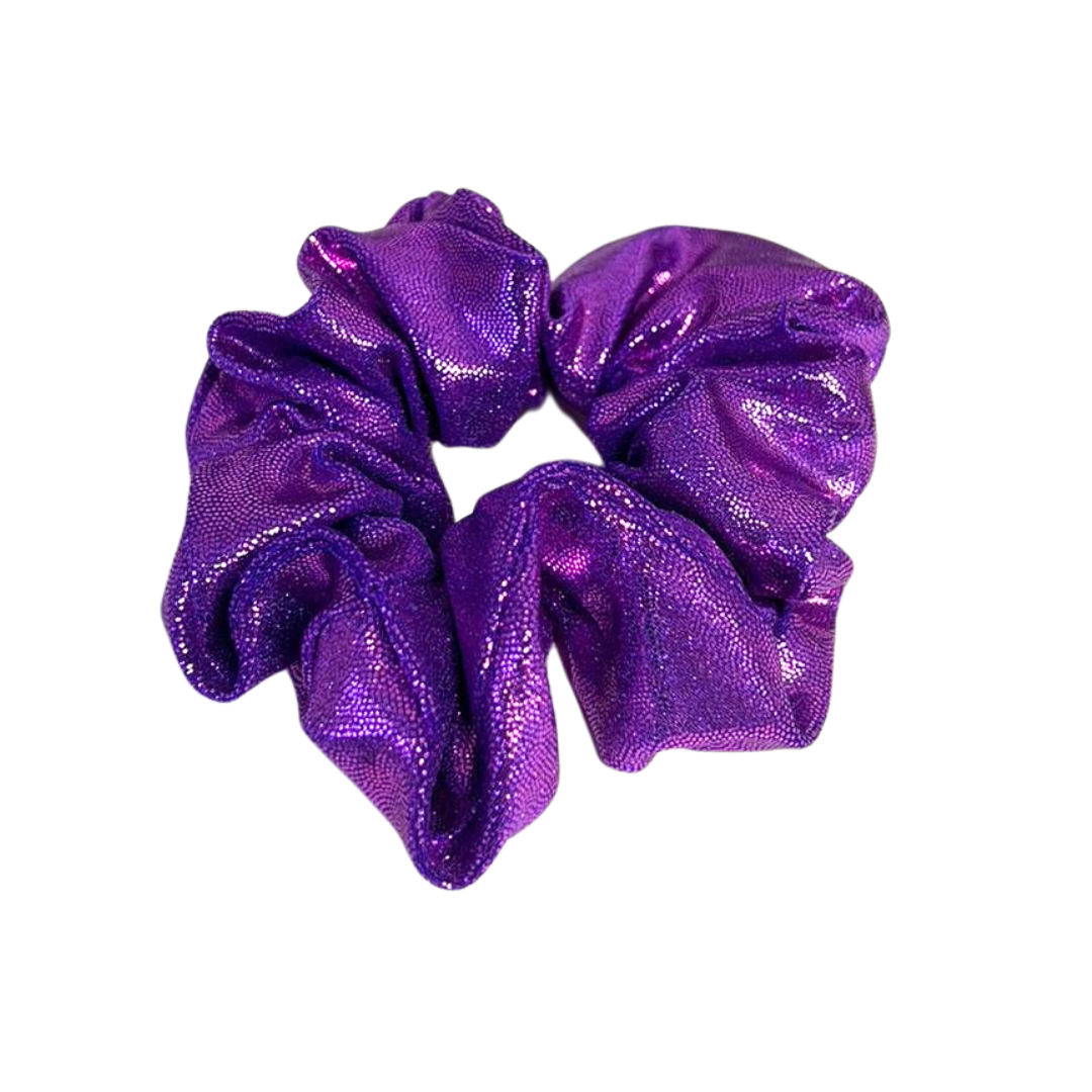 PURPLE SCRUNCHIE