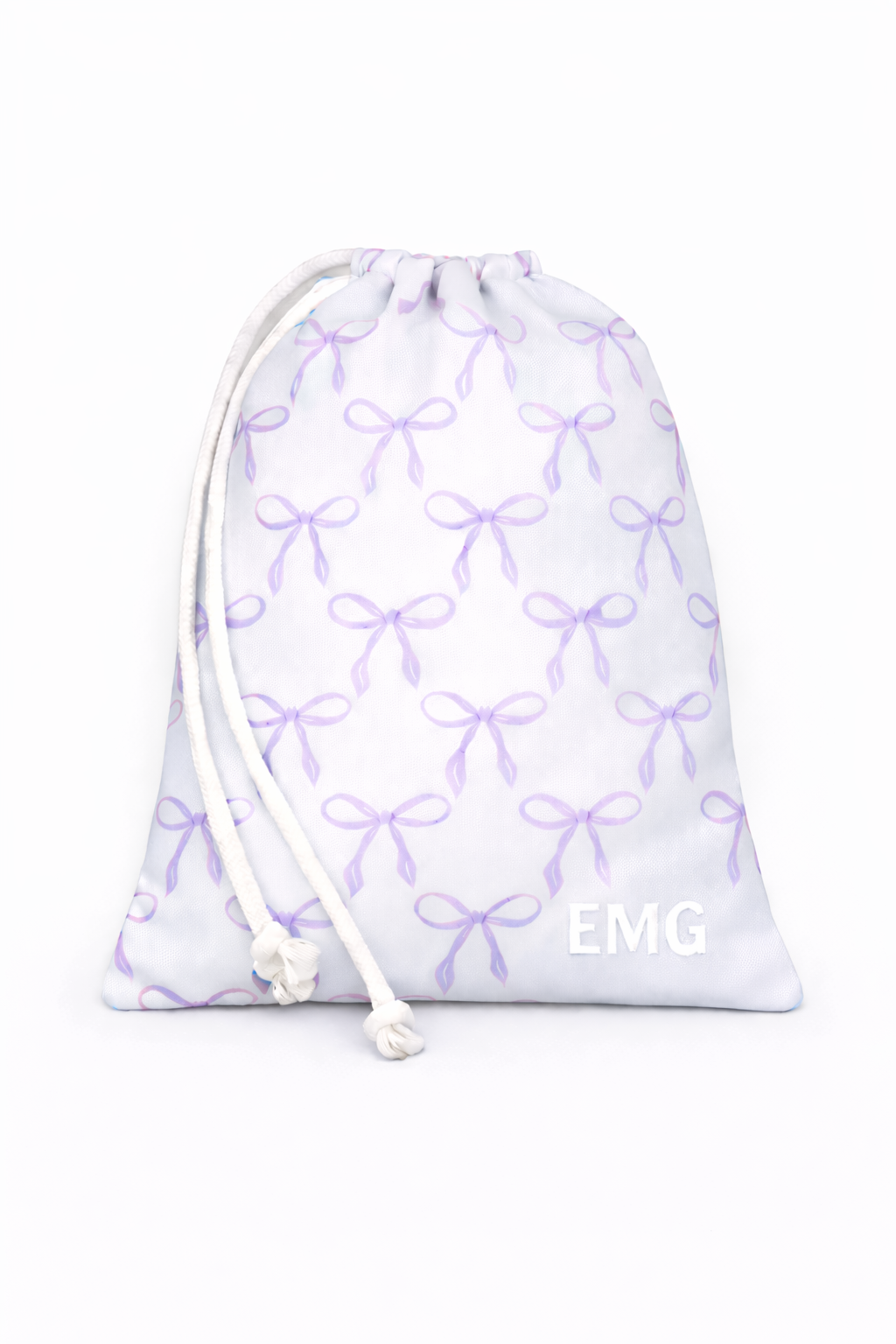 La Belle Bow Grip Bag- Violet