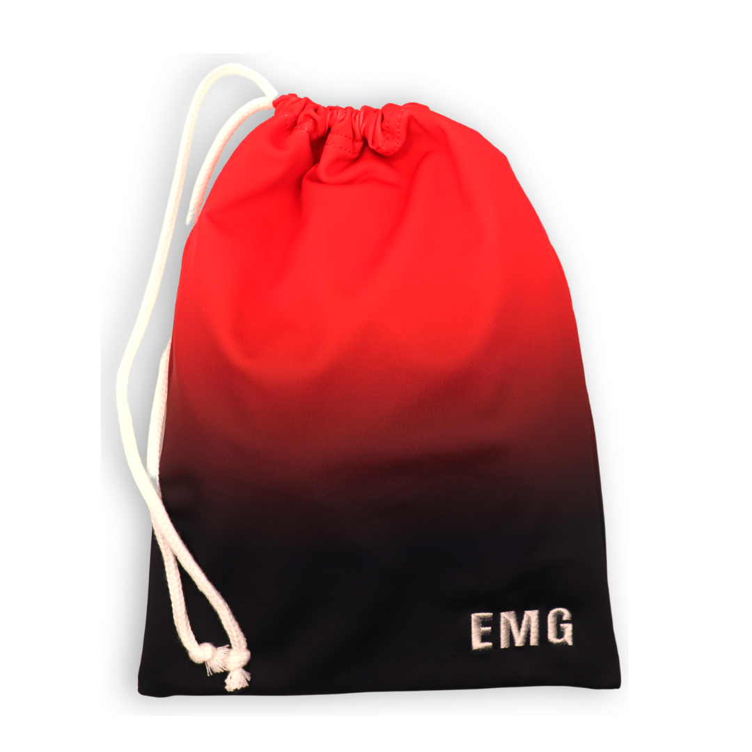 Red Ombre Grip Bag