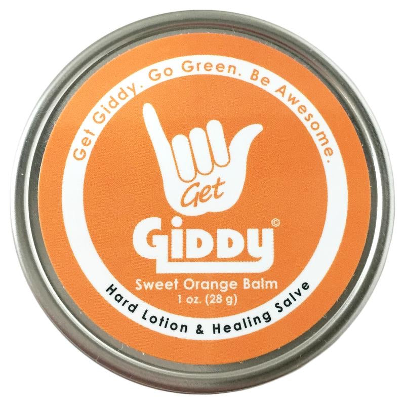 GIDDY Citrus Hard Lotion, Balm & Salve